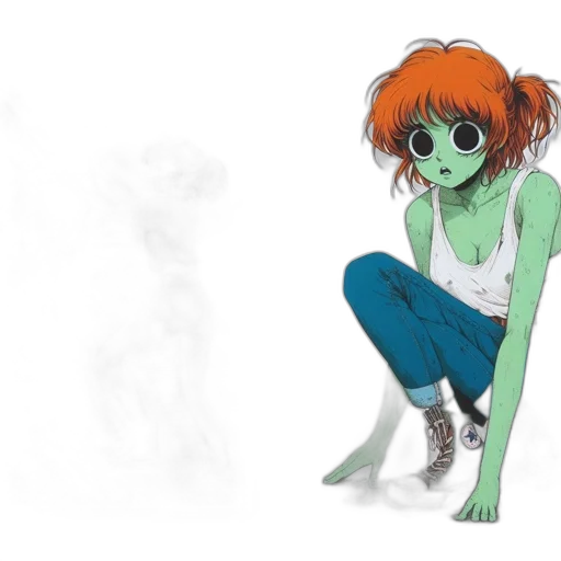 creature, mask, concept art, fantasy art transparent PNG cut-out