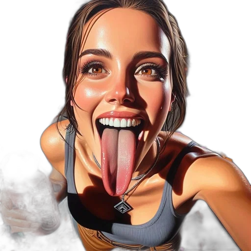 face, creature, staff, animal transparent PNG cut-out