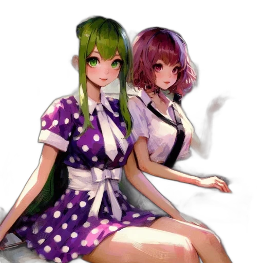 dress, staff, concept art, anime transparent PNG cut-out