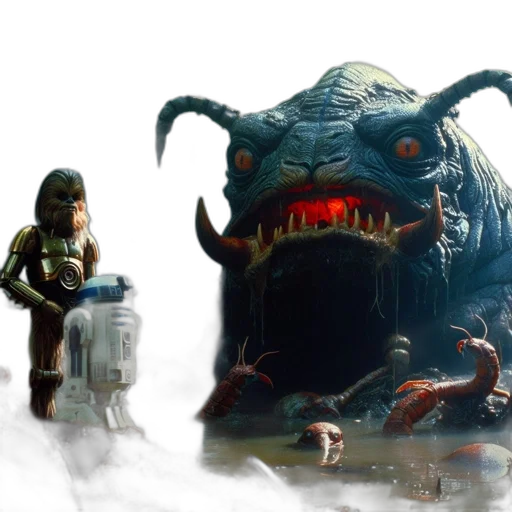 creature, concept art, fantasy art, comic book art transparent PNG cut-out