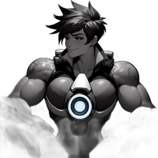 robot, weapon, sword, staff transparent PNG cut-out