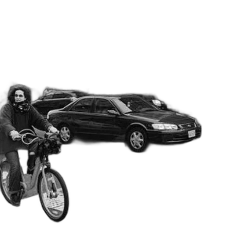 car, concept art, photorealistic, black transparent PNG cut-out