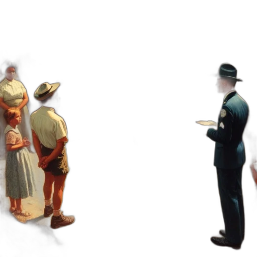 hat, staff, robot, mask transparent PNG cut-out