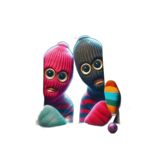 mask, shoes, face, creature transparent PNG cut-out