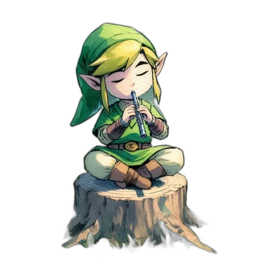 staff, tree, pixel art, concept art transparent PNG cut-out