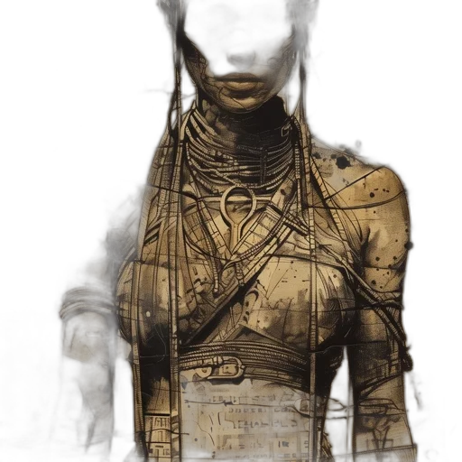 mask, face, robot, dress transparent PNG cut-out