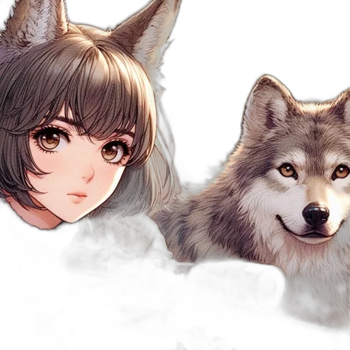 animal, creature, face, staff transparent PNG cut-out