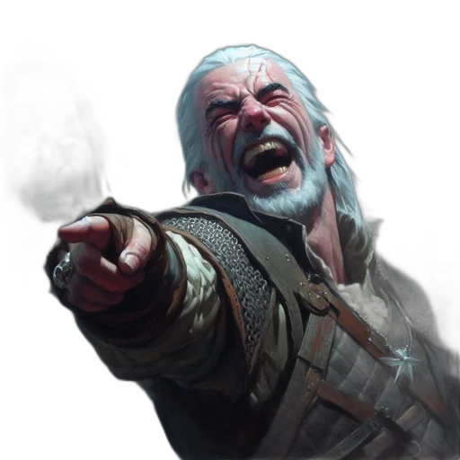 face, staff, weapon, concept art transparent PNG cut-out