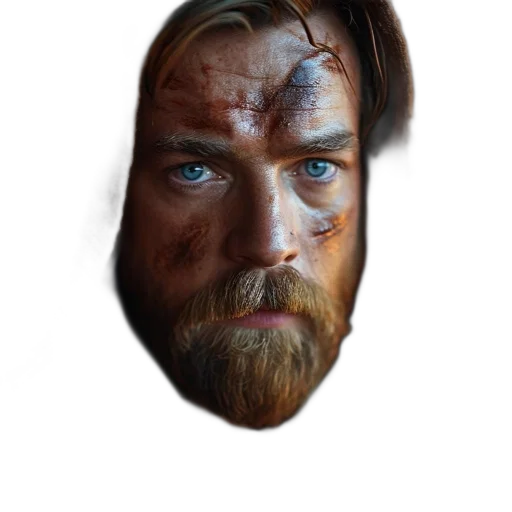 face, mask, staff, crown transparent PNG cut-out