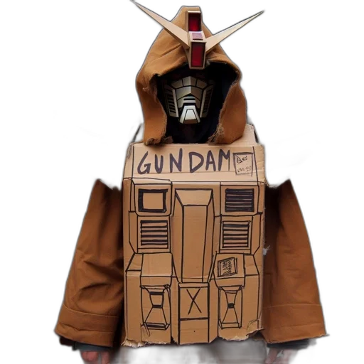 jacket, robot, weapon, concept art transparent PNG cut-out