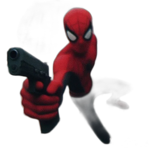 weapon, staff, mask, robot transparent PNG cut-out