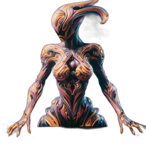 creature, dress, mask, robot transparent PNG cut-out