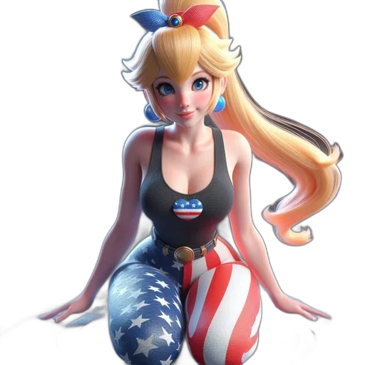 weapon, dress, 3d render, cartoon transparent PNG cut-out