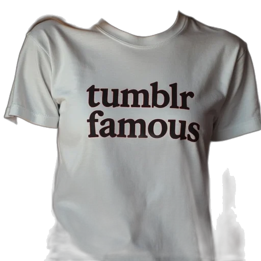shirt, words, tumblr, famous transparent PNG cut-out