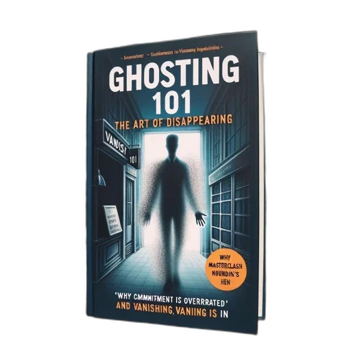 illustrated, book, titled, ghosting transparent PNG cut-out