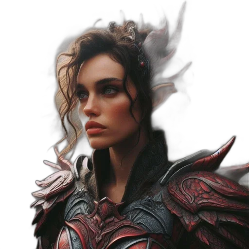 dragon, sword, face, crown transparent PNG cut-out