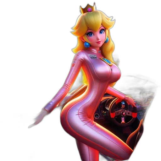 dress, crown, concept art, 3d render transparent PNG cut-out