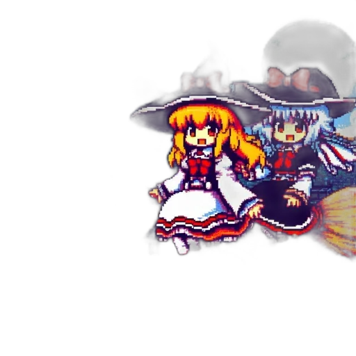 hat, weapon, pixel art, anime transparent PNG cut-out