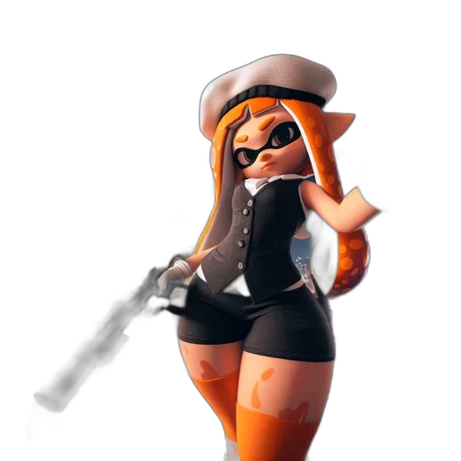weapon, staff, dress, animal transparent PNG cut-out
