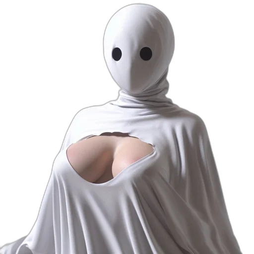 dress, robot, mask, creature transparent PNG cut-out