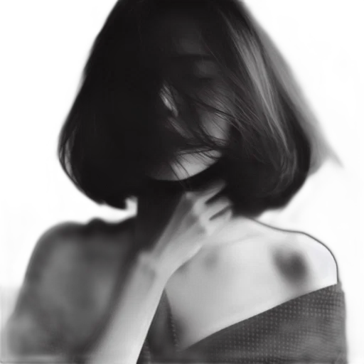 dress, face, hair, mask transparent PNG cut-out