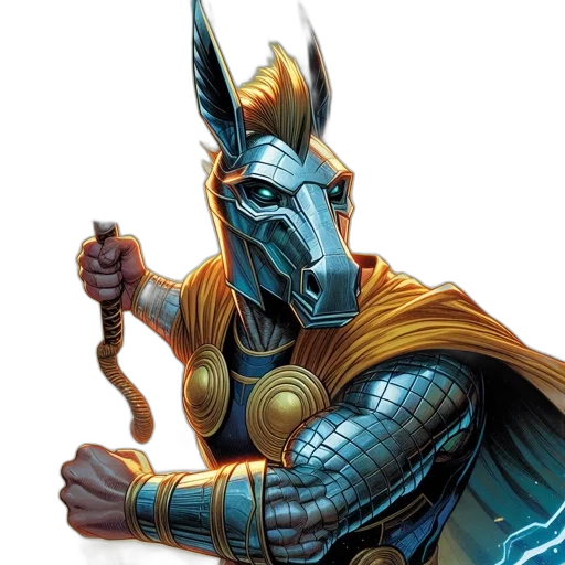 staff, mask, comic book art, fantasy art transparent PNG cut-out