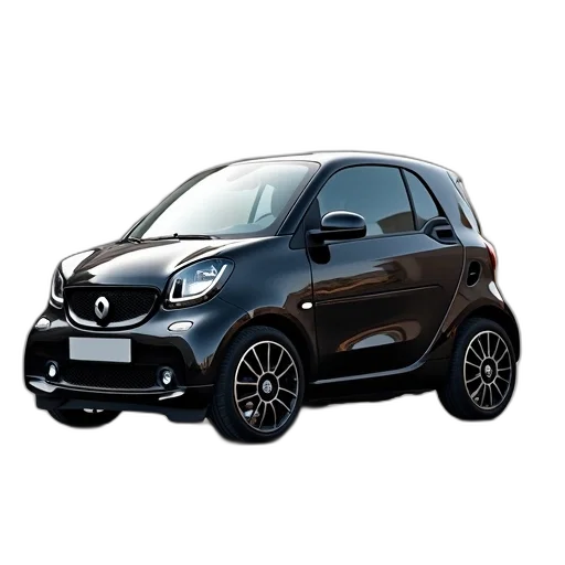 car, 3d render, black, aba transparent PNG cut-out