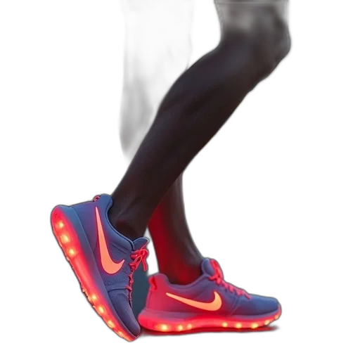 shoes, weapon, robot, 3d render transparent PNG cut-out