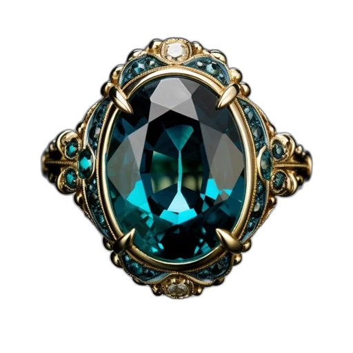 jewelry, crown, 3d render, fantasy art transparent PNG cut-out