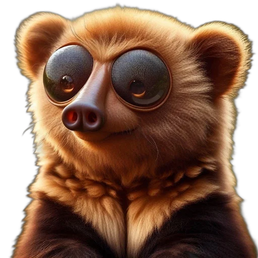 animal, staff, creature, face transparent PNG cut-out