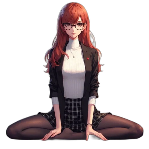 dress, jacket, staff, robot transparent PNG cut-out