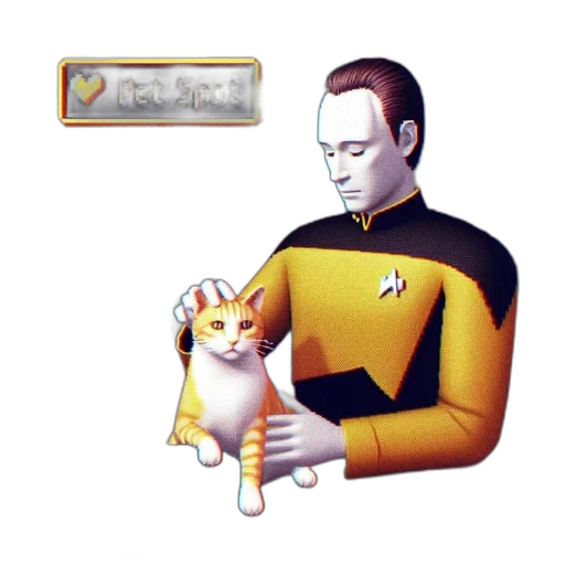 staff, robot, animal, creature transparent PNG cut-out