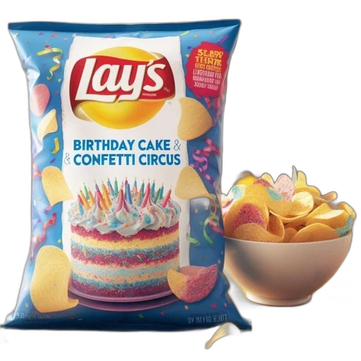 food, pastel, bag, lay transparent PNG cut-out
