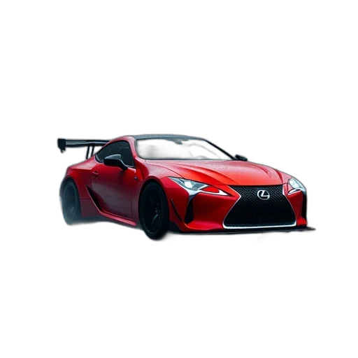 car, weapon, 3d render, photorealistic transparent PNG cut-out