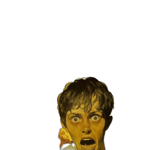 face, mask, creature, pixel art transparent PNG cut-out