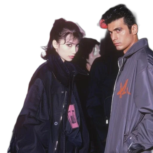 jacket, cyberpunk, vaporwave, photorealistic transparent PNG cut-out
