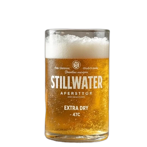 bottle, stillwater, extra, dry transparent PNG cut-out
