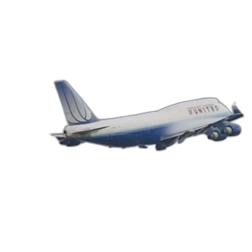 3d render, photorealistic, united, airlines transparent PNG cut-out