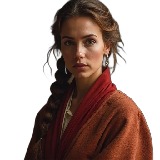 face, staff, dress, jacket transparent PNG cut-out