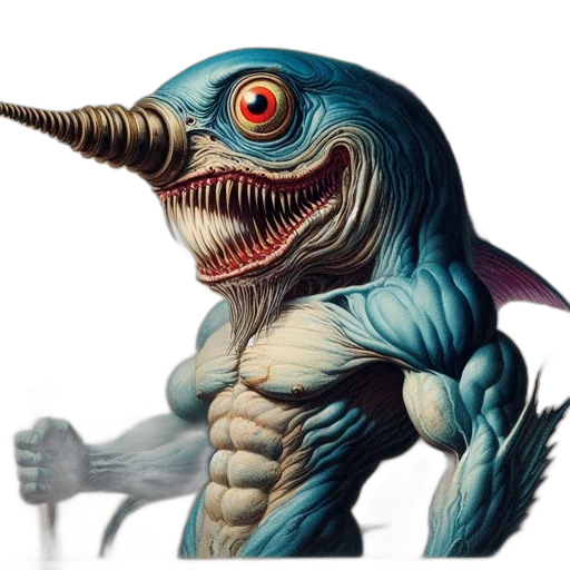 creature, dragon, animal, staff transparent PNG cut-out