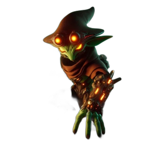 staff, creature, mask, weapon transparent PNG cut-out