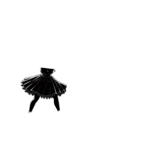 dress, umbrella, crown, hair transparent PNG cut-out