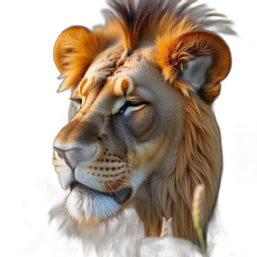 animal, crown, mask, staff transparent PNG cut-out