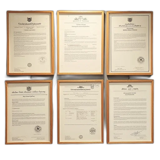 certificates, have, submitted, very transparent PNG cut-out