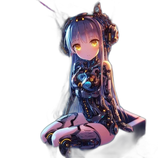 robot, dragon, dress, weapon transparent PNG cut-out