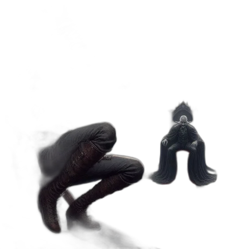 shoes, mask, robot, creature transparent PNG cut-out