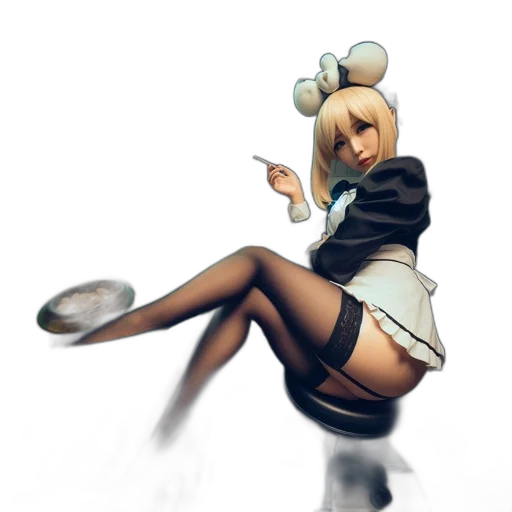 staff, dress, robot, weapon transparent PNG cut-out