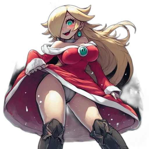 dress, staff, concept art, anime transparent PNG cut-out