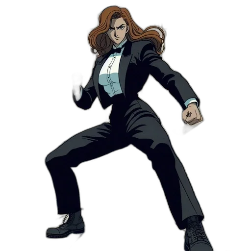 staff, jacket, concept art, comic book art transparent PNG cut-out