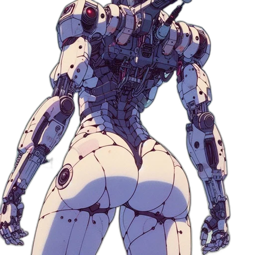 robot, weapon, dress, creature transparent PNG cut-out